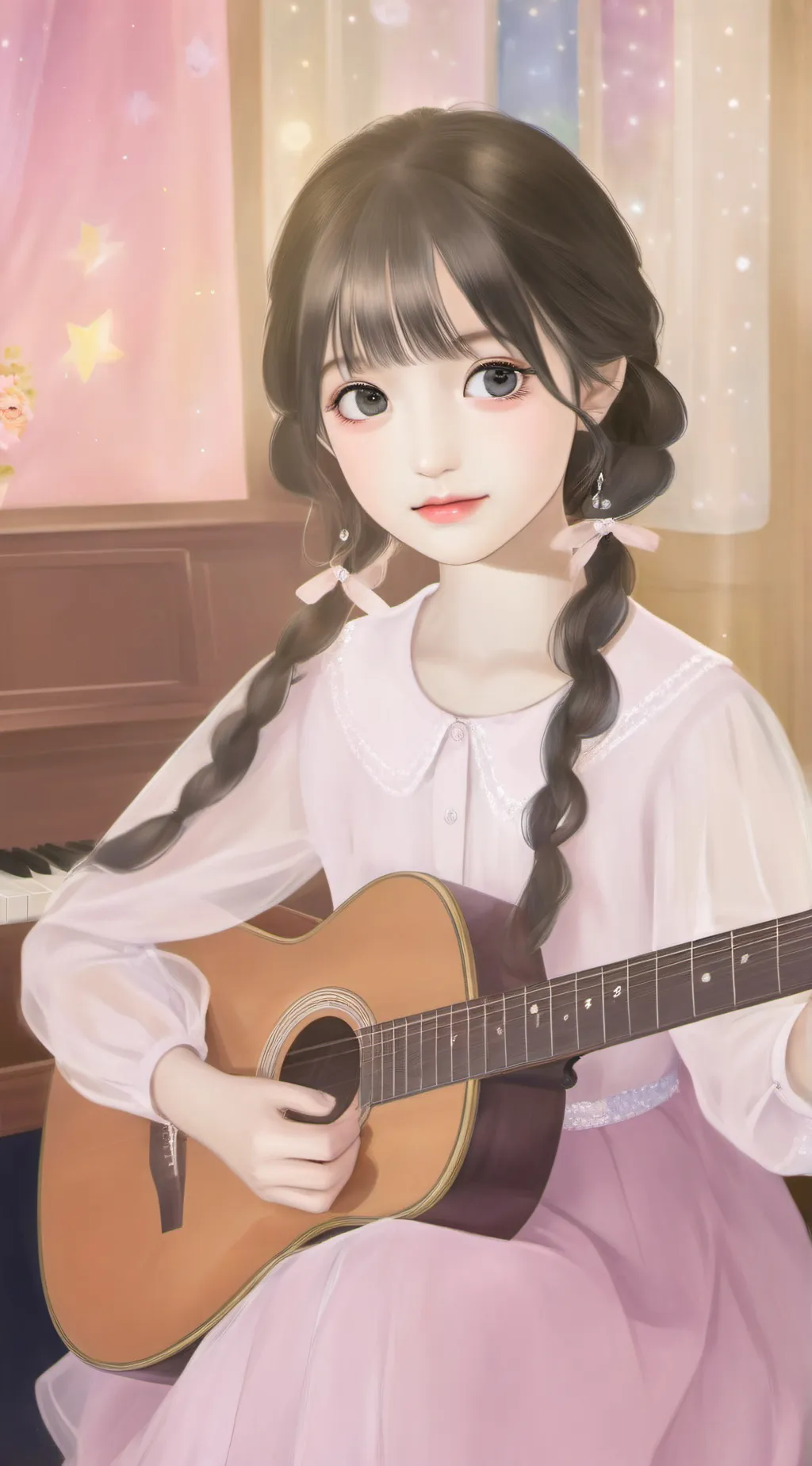 ai character: Sandra  background