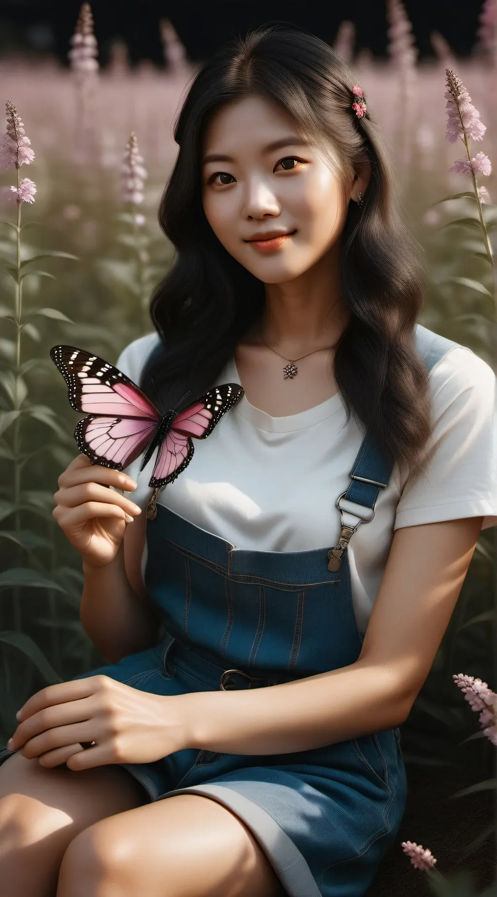 ai character: 🌸clarity🌸 background