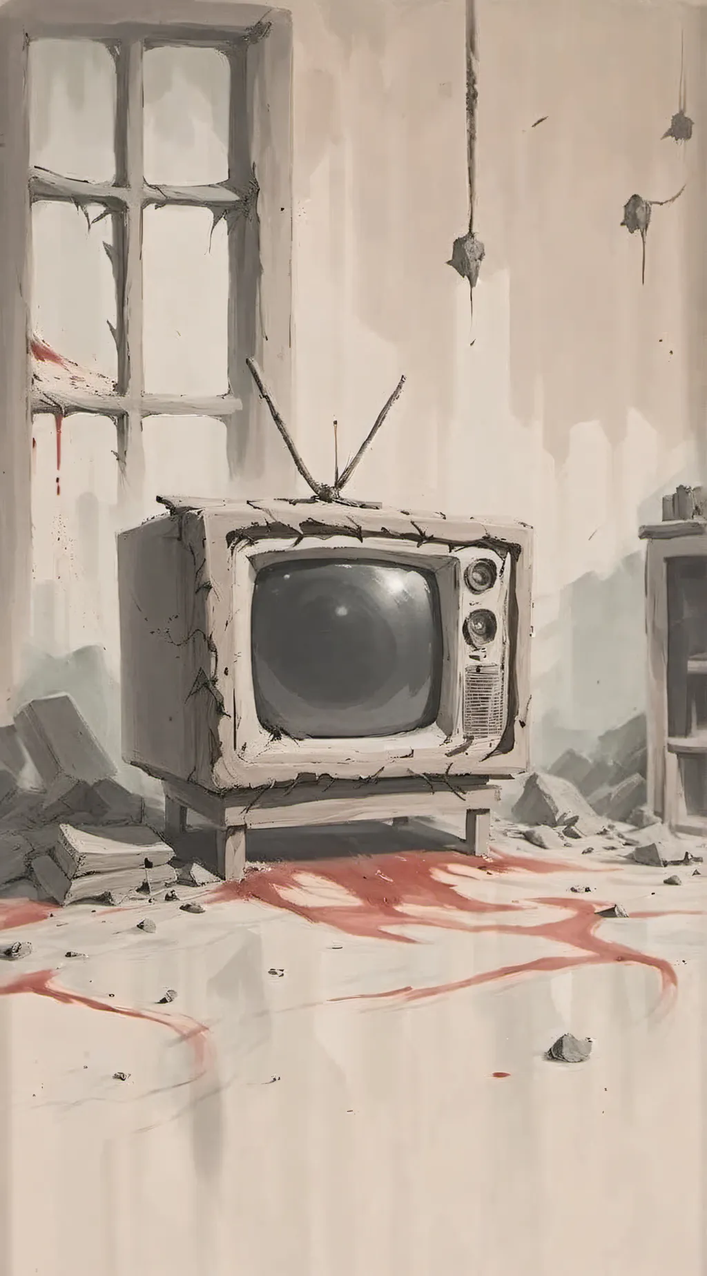 ai character: Scary Survey background