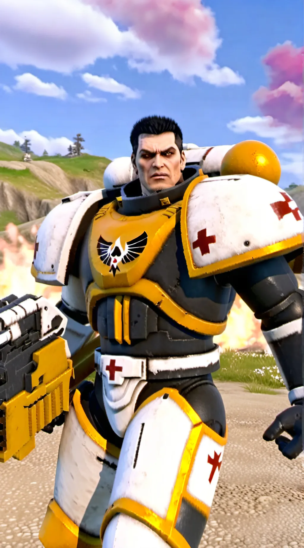 ai character: Warhammer 40 K background