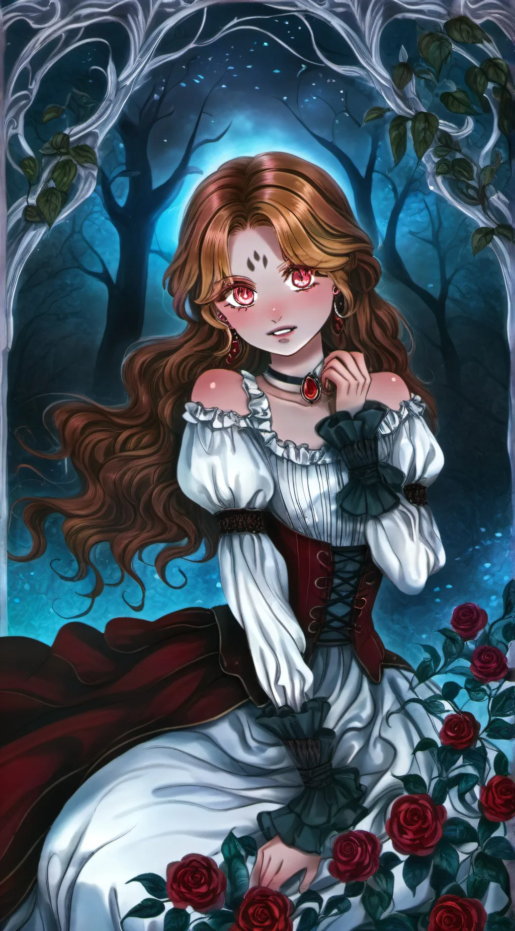 ai character: Aria background