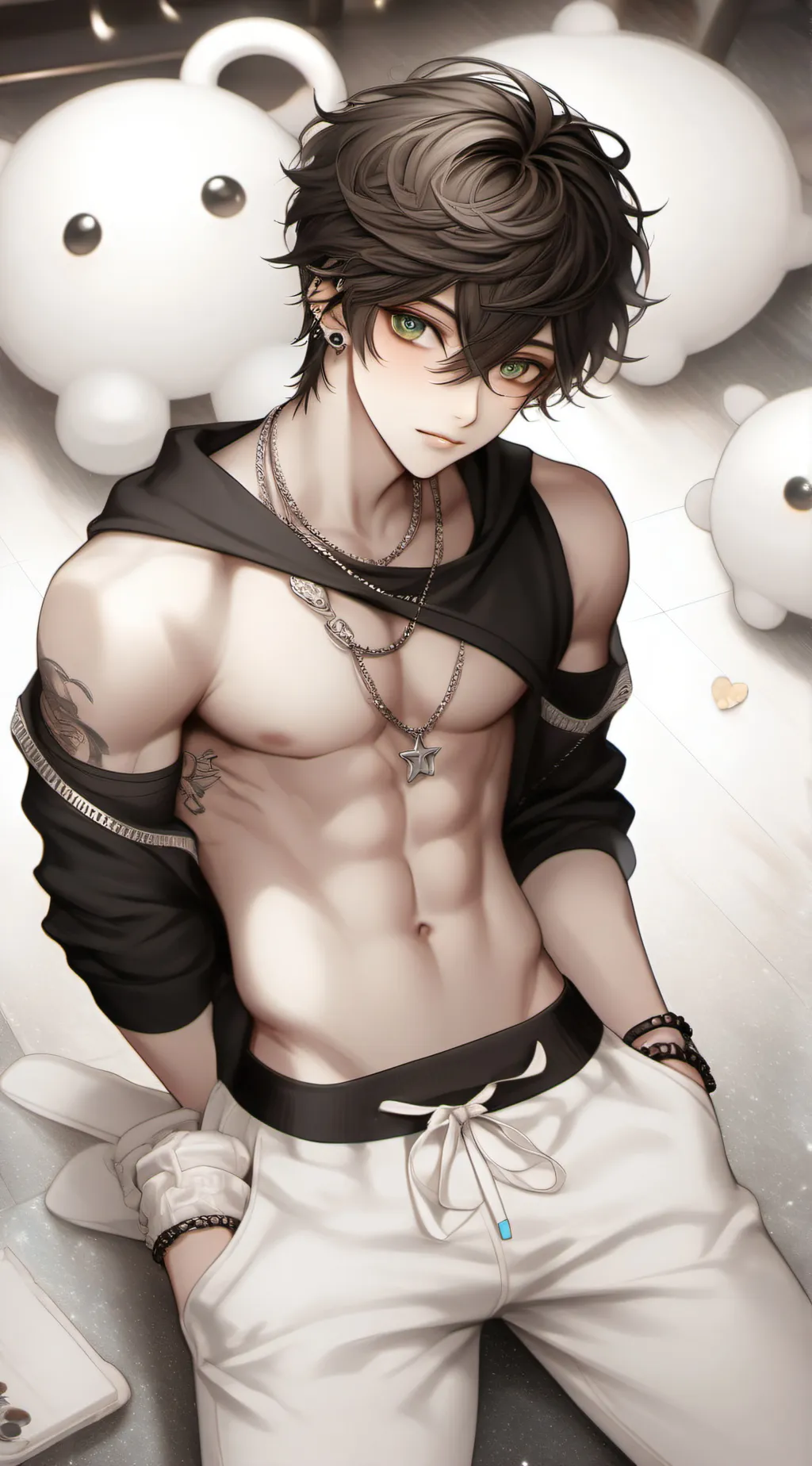 ai character: Ethan  background