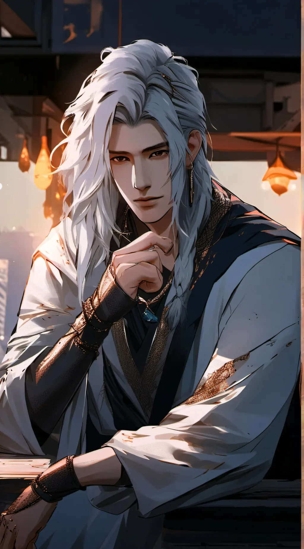 ai character: Drink background