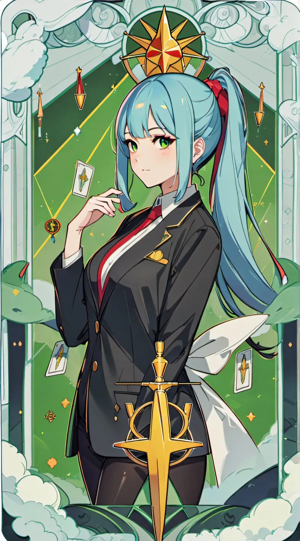 ai character: Sarah  background