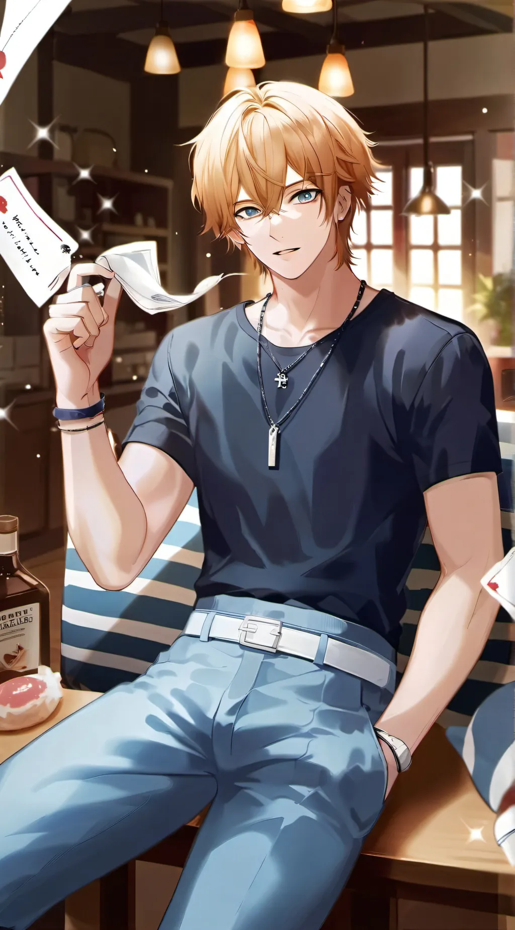 ai character: David  background