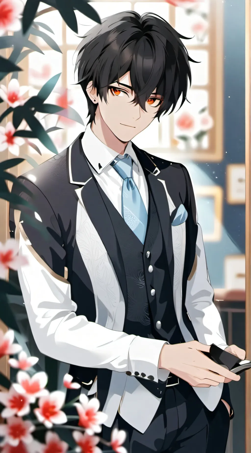 ai character: Blake background