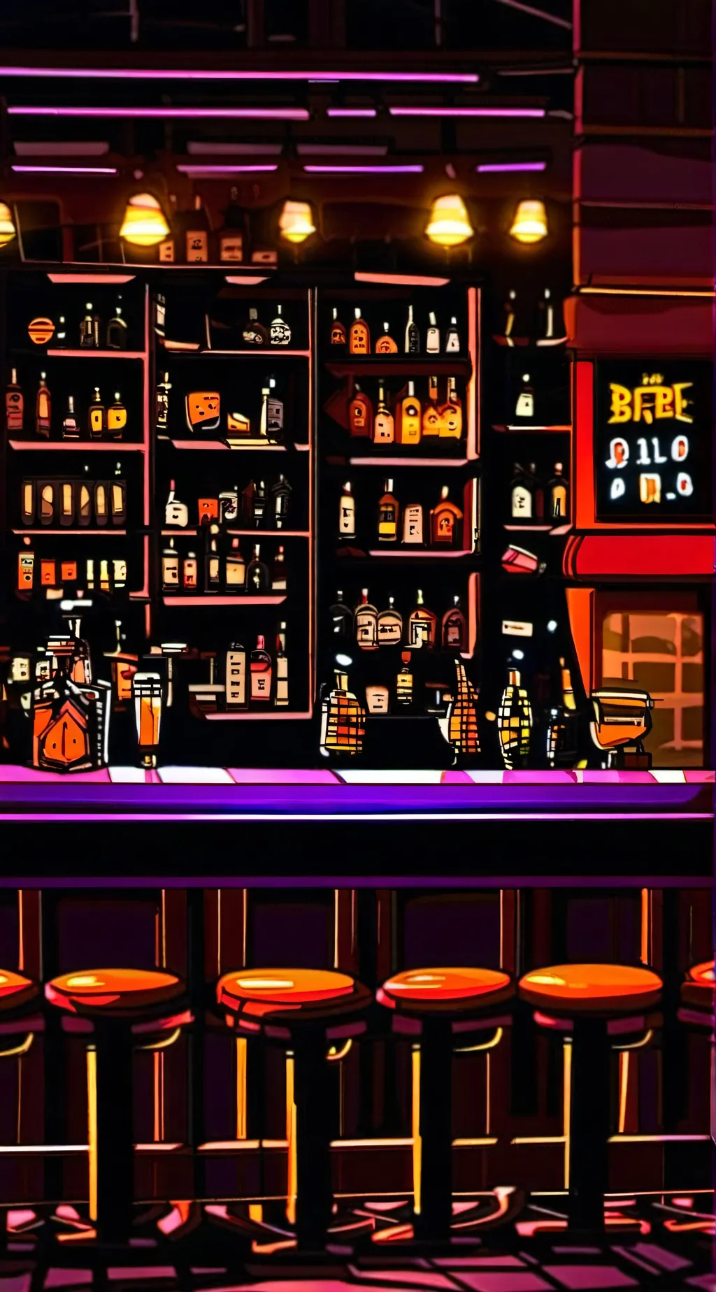 ai character: The l.o.v  background