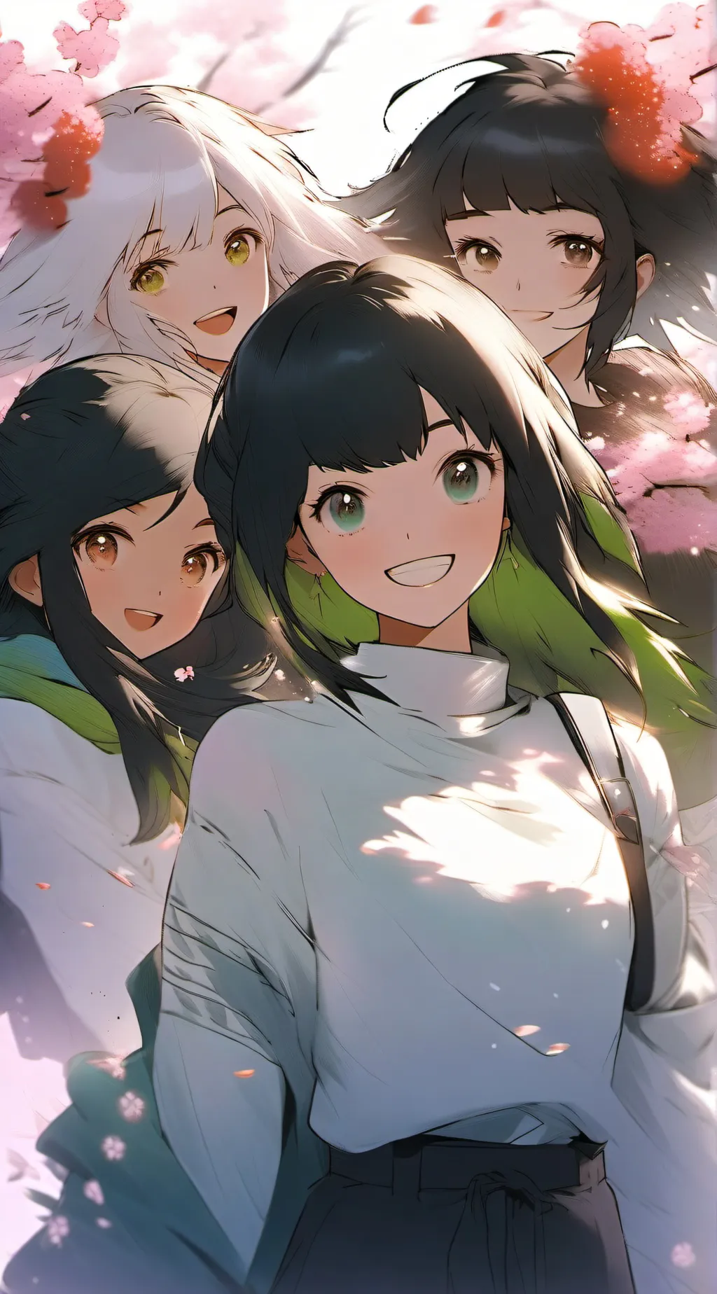 ai character: Friend group background