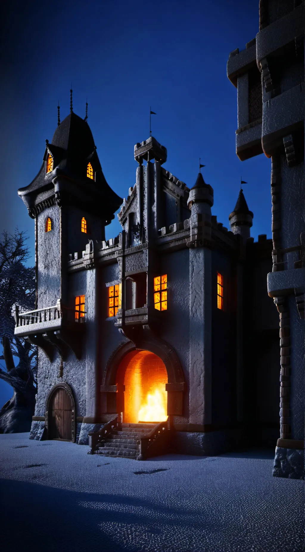 ai character: Monster High  background