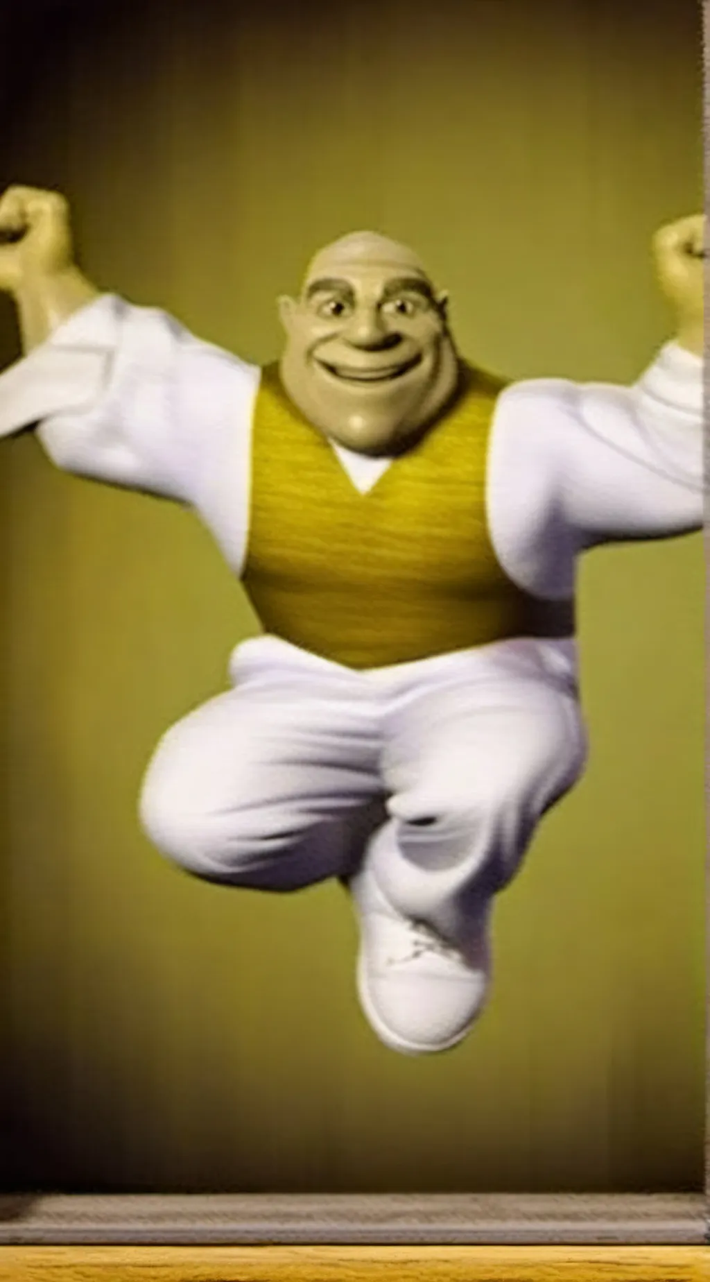 ai character: Shrek background