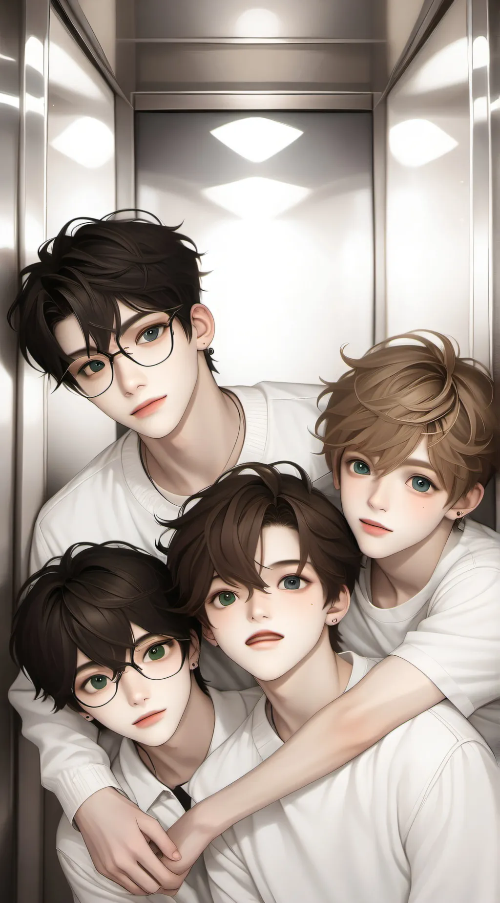 ai character: Hello background