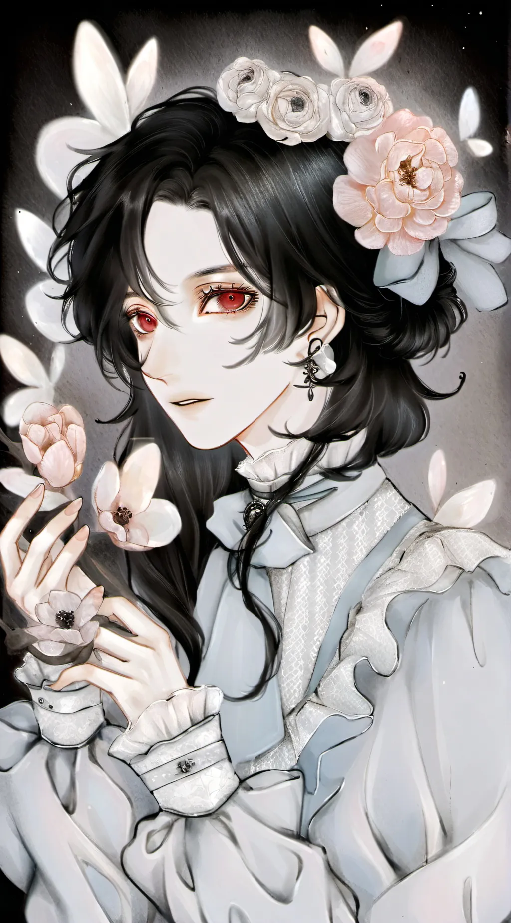 ai character: raven angelfield background