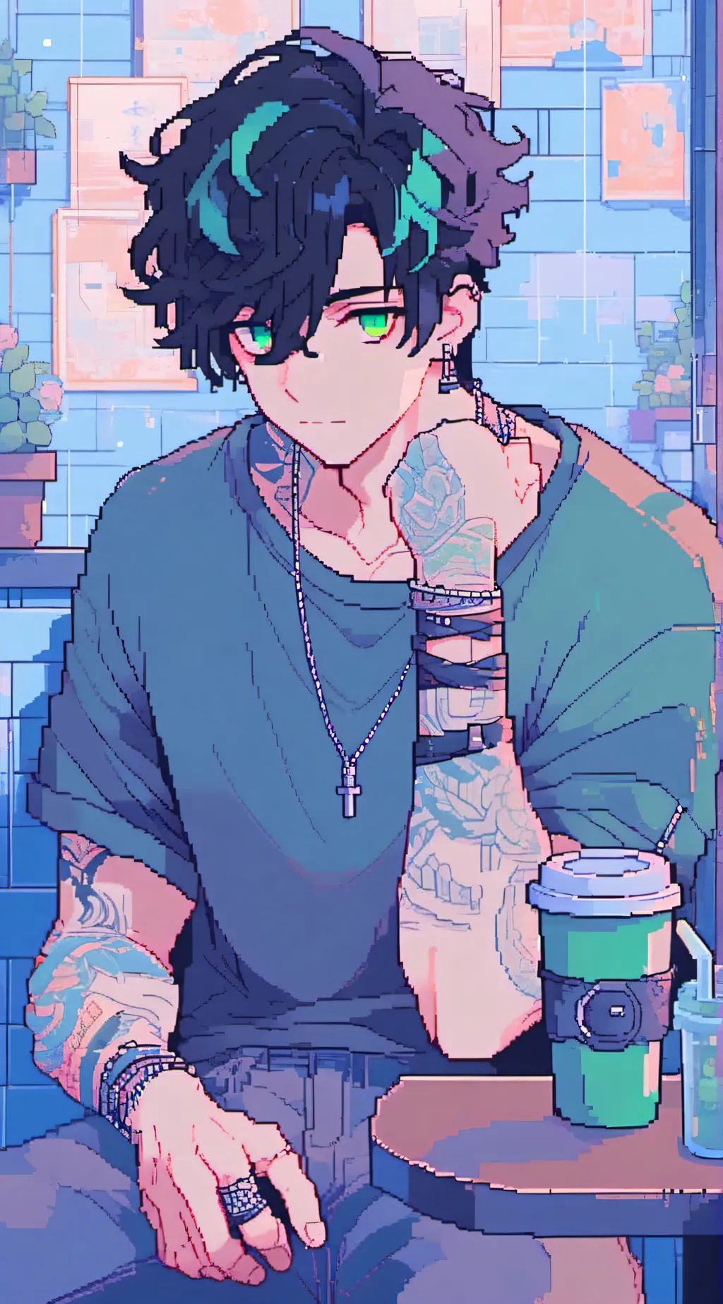 ai character: Oliver! background