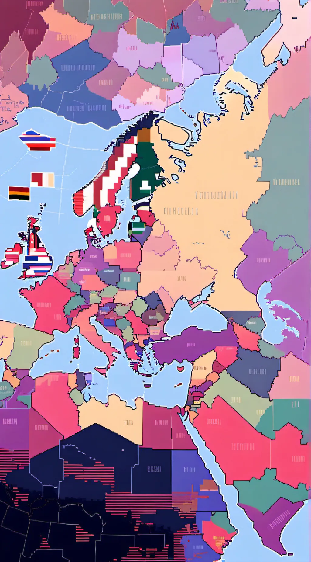 ai character: Countryhumans  background