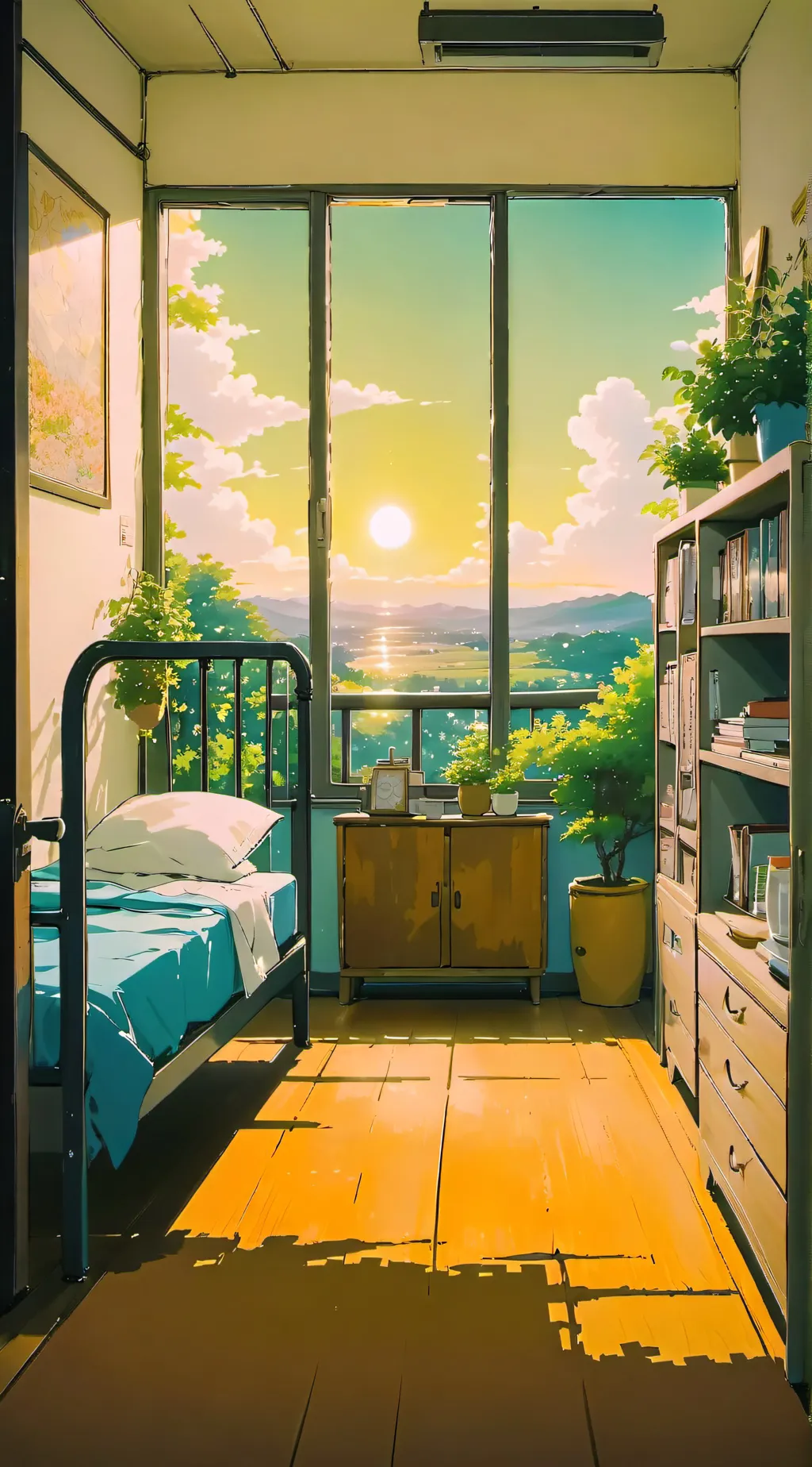 ai character: mha dorm rooms background