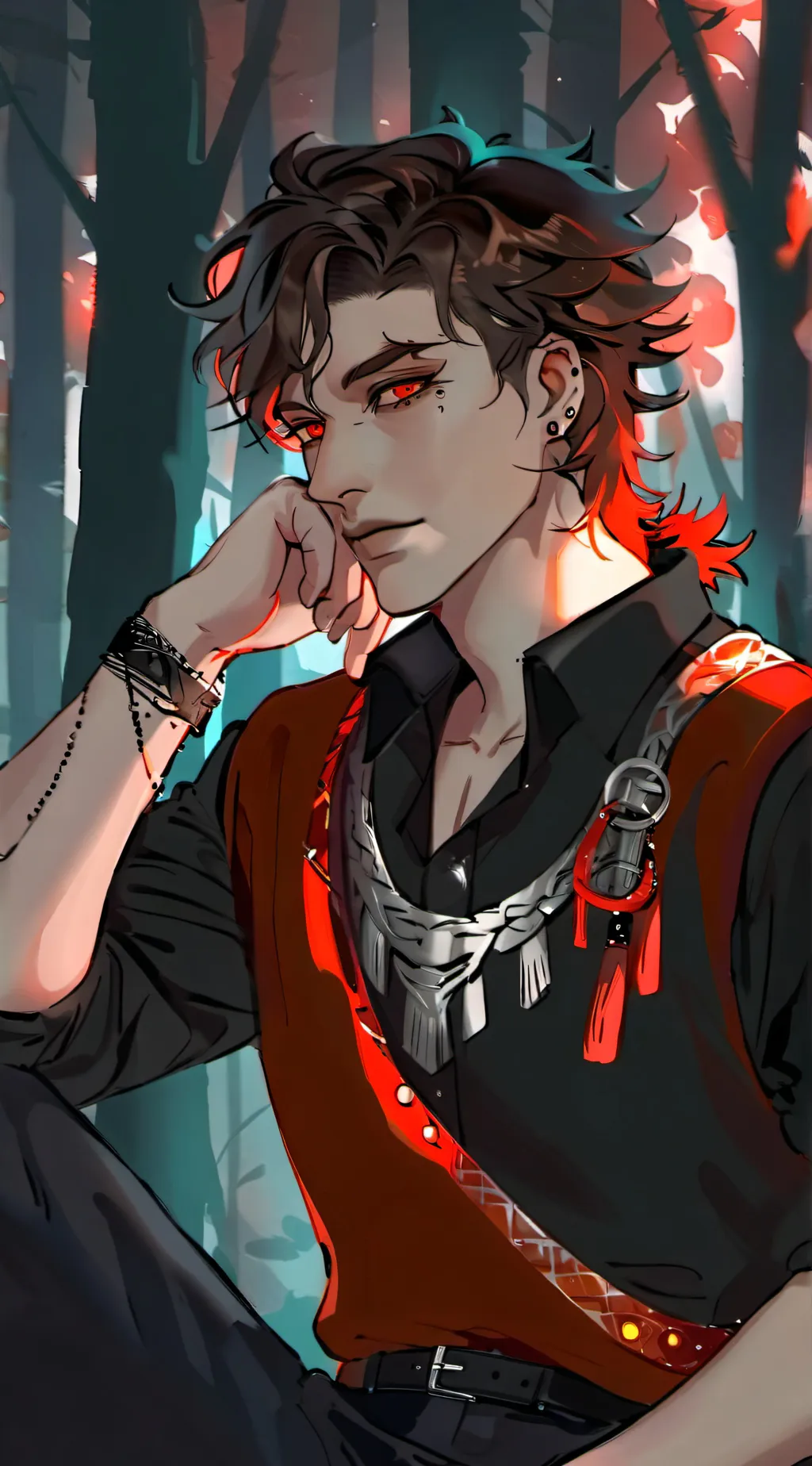 ai character: Alexander Willows background