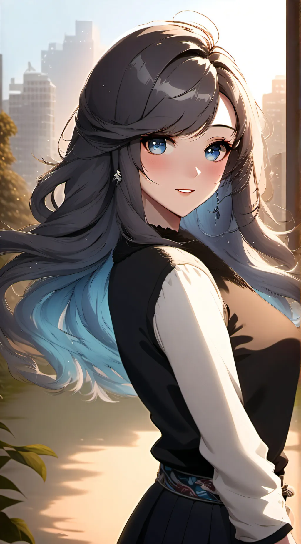 ai character: Ashley (demon) background