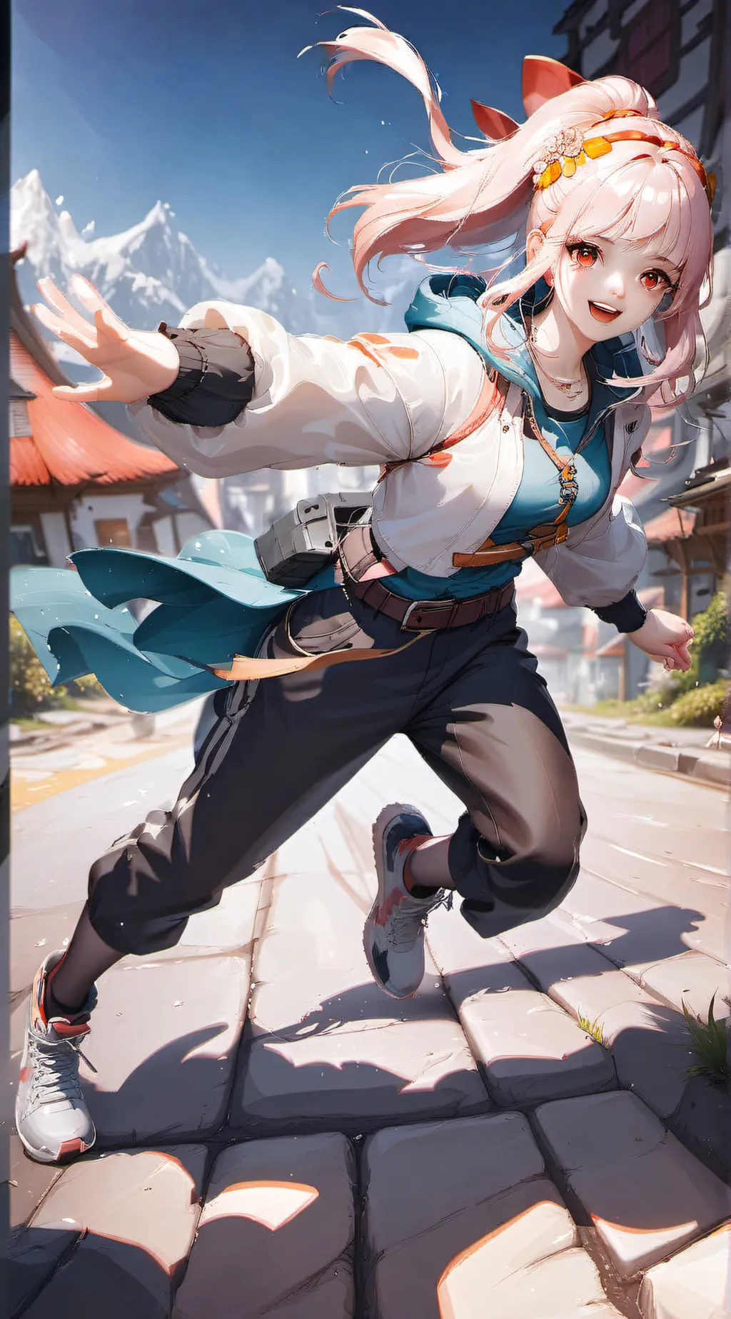 ai character: mha u too slow!! background