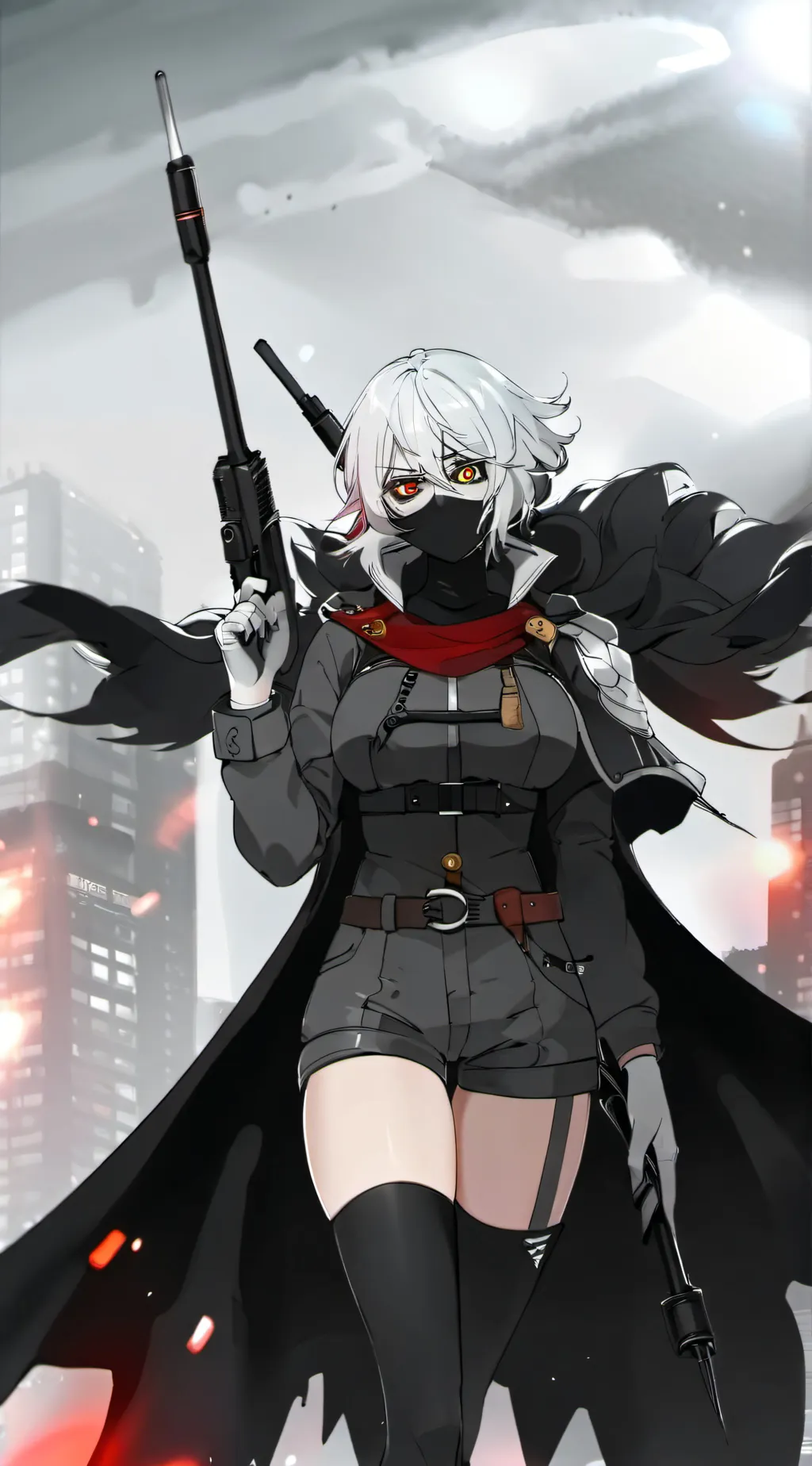 ai character: Shirose background