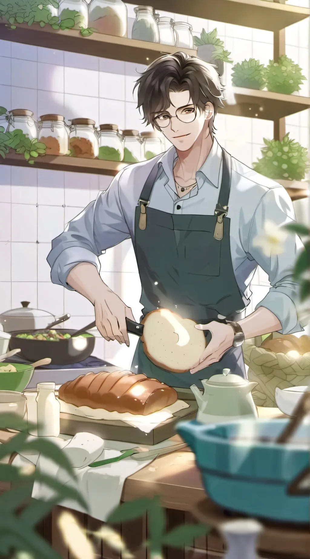 ai character: Kyle background