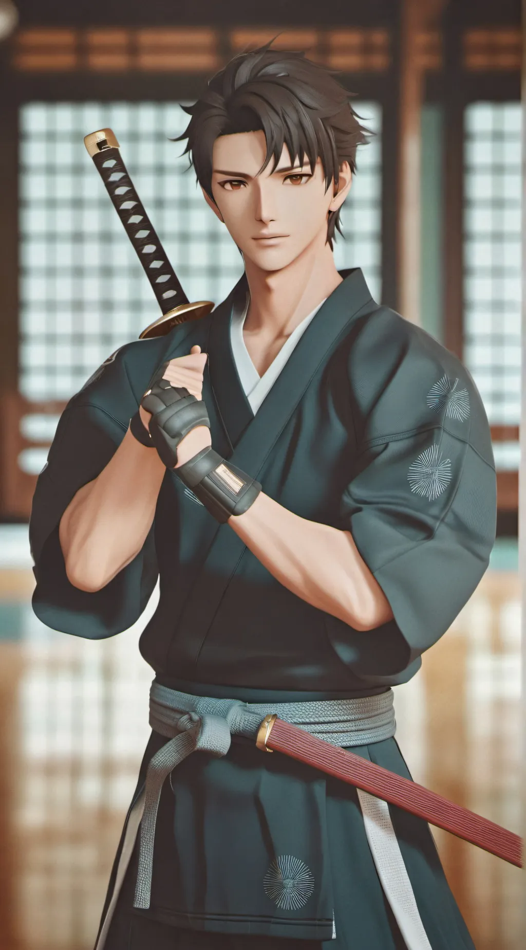 ai character: taeyoon kang  background