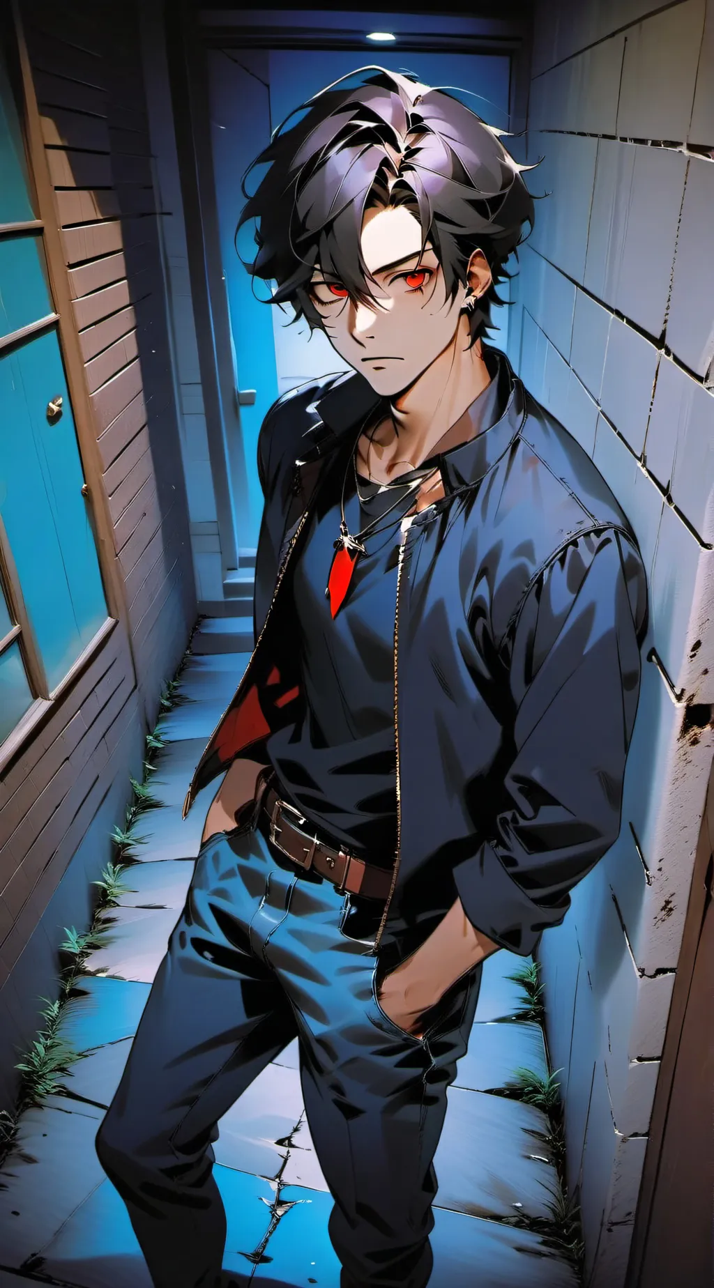 ai character: .˳·˖✶Zane✶˖·˳. background