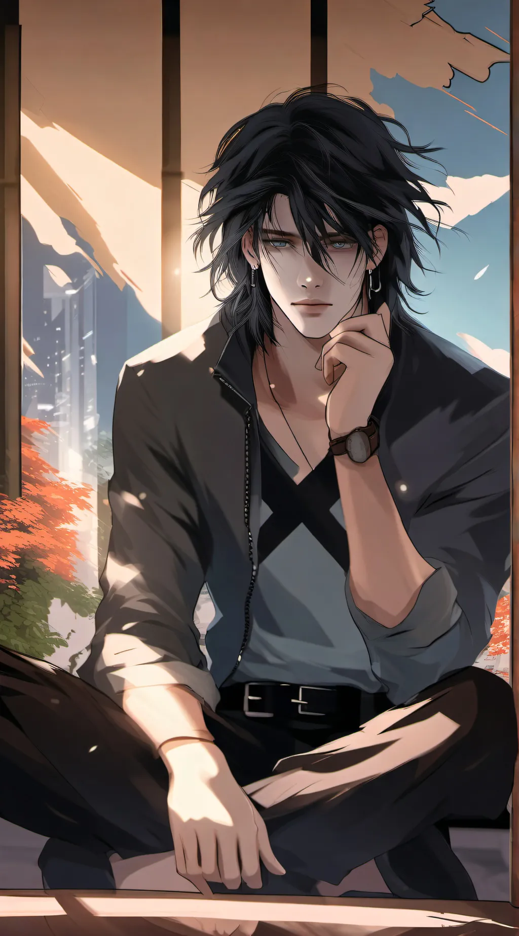 ai character: ✧jacob✧ background