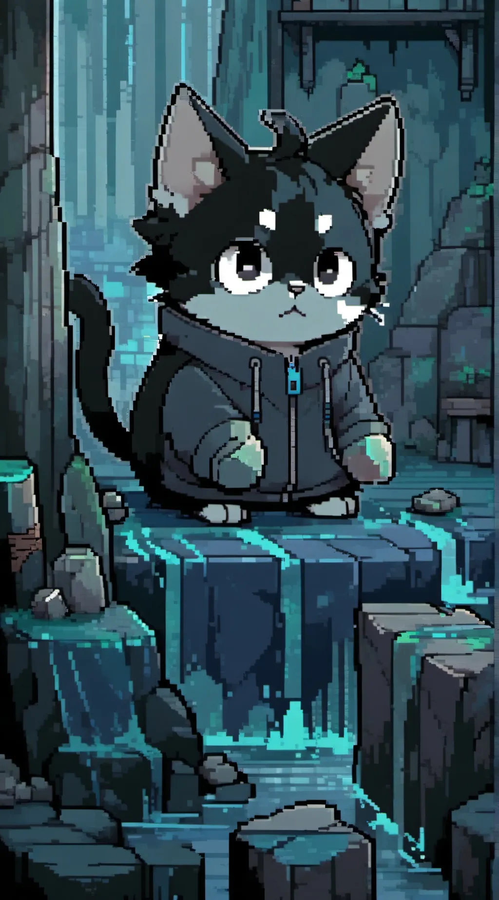 ai character: tobycatman background