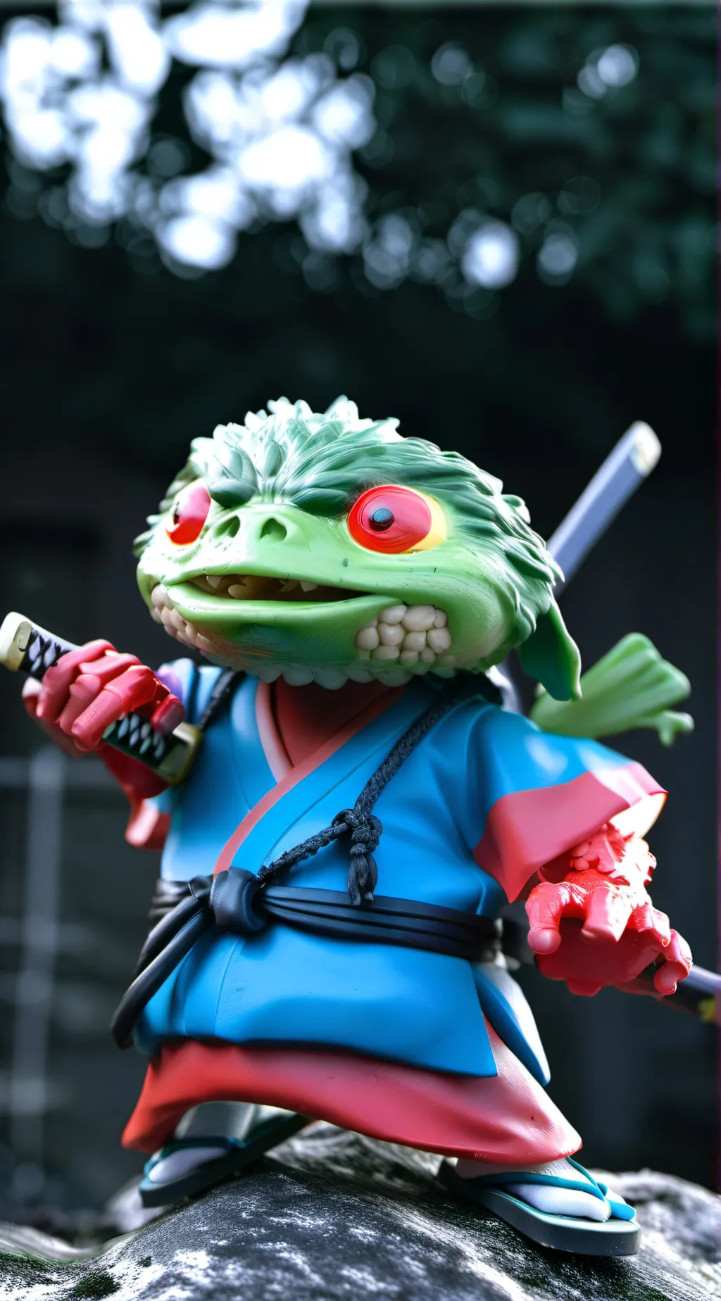 ai character: googoohgaagaahjonu background