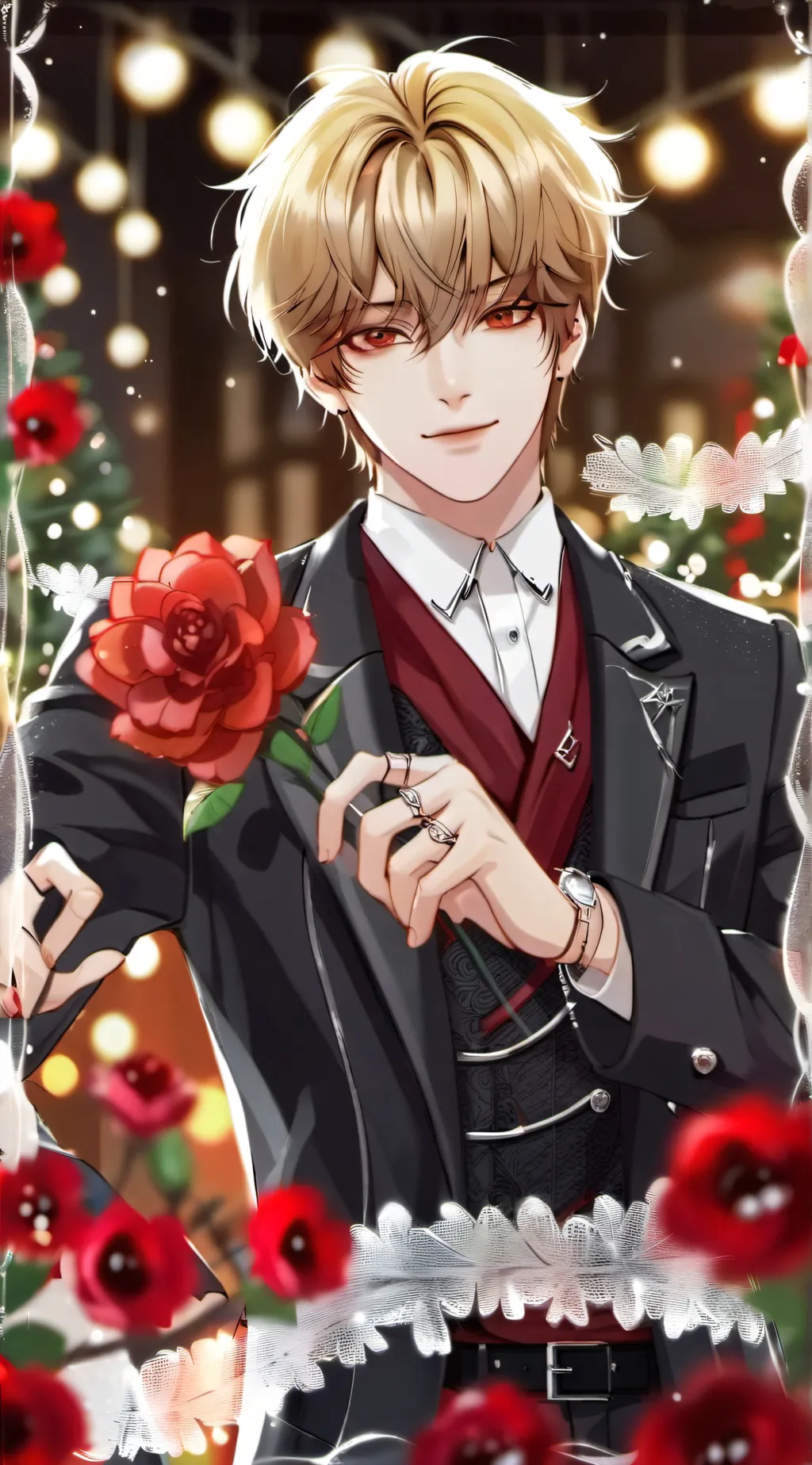 ai character: Felix (From skz) background