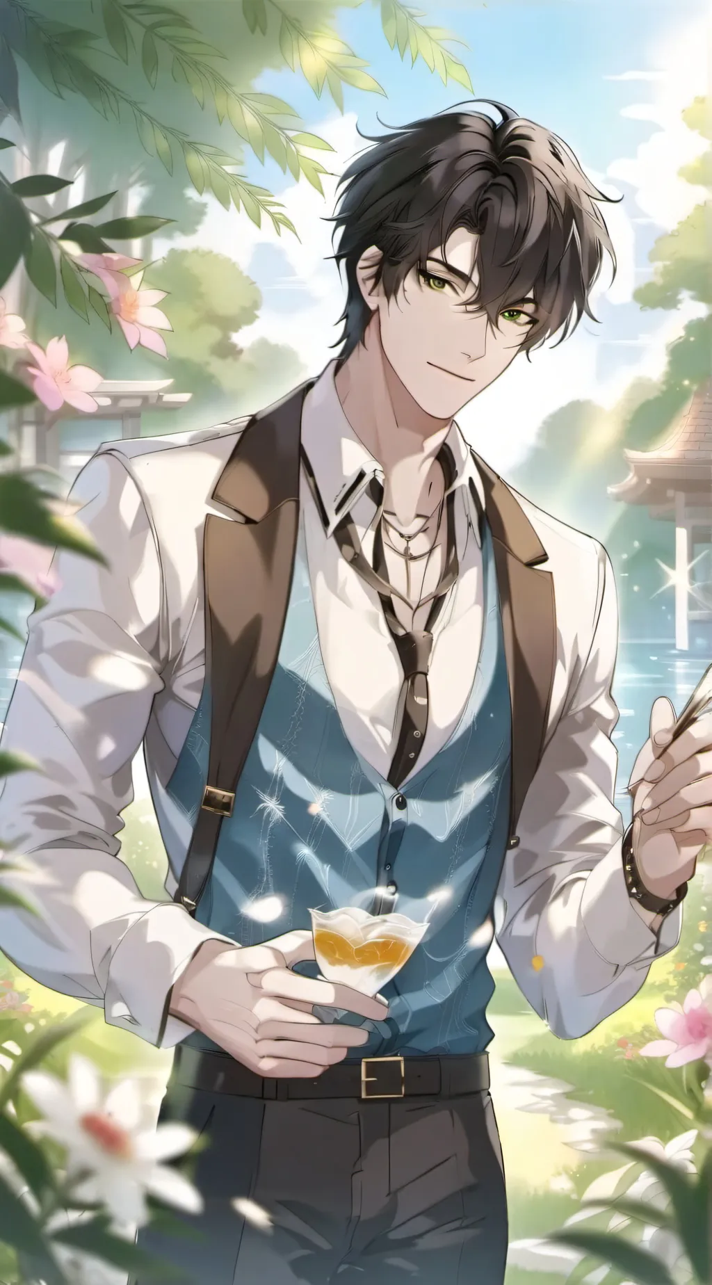 ai character: Quinn Moon background