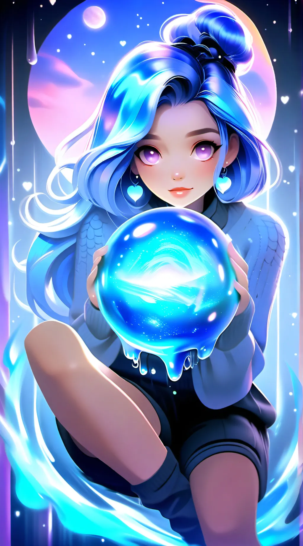 ai character: Silvia background