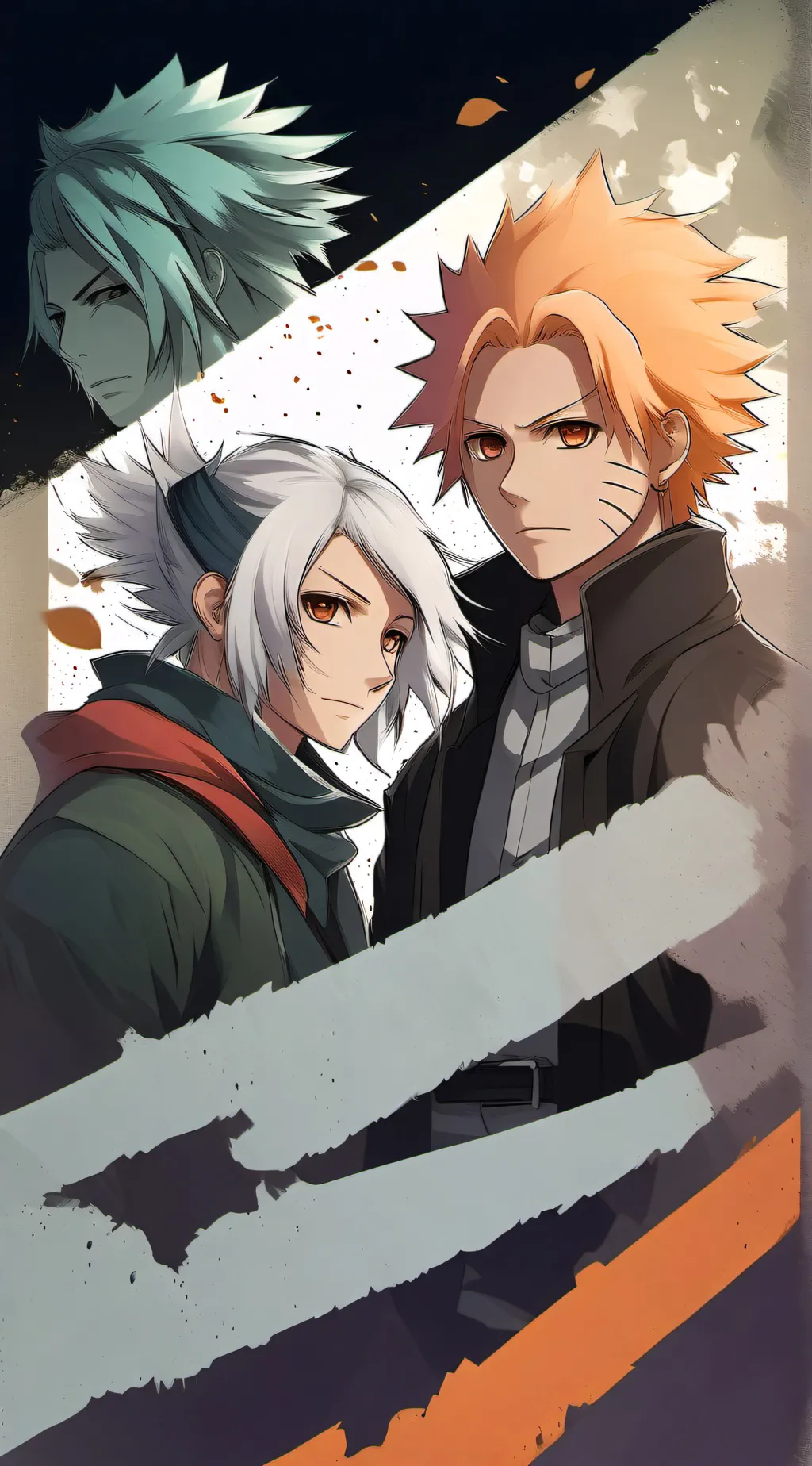 ai character: Jjk x Team 7 background