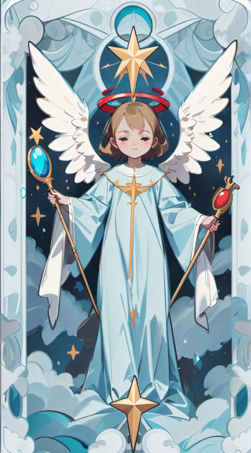 ai character: magicus background