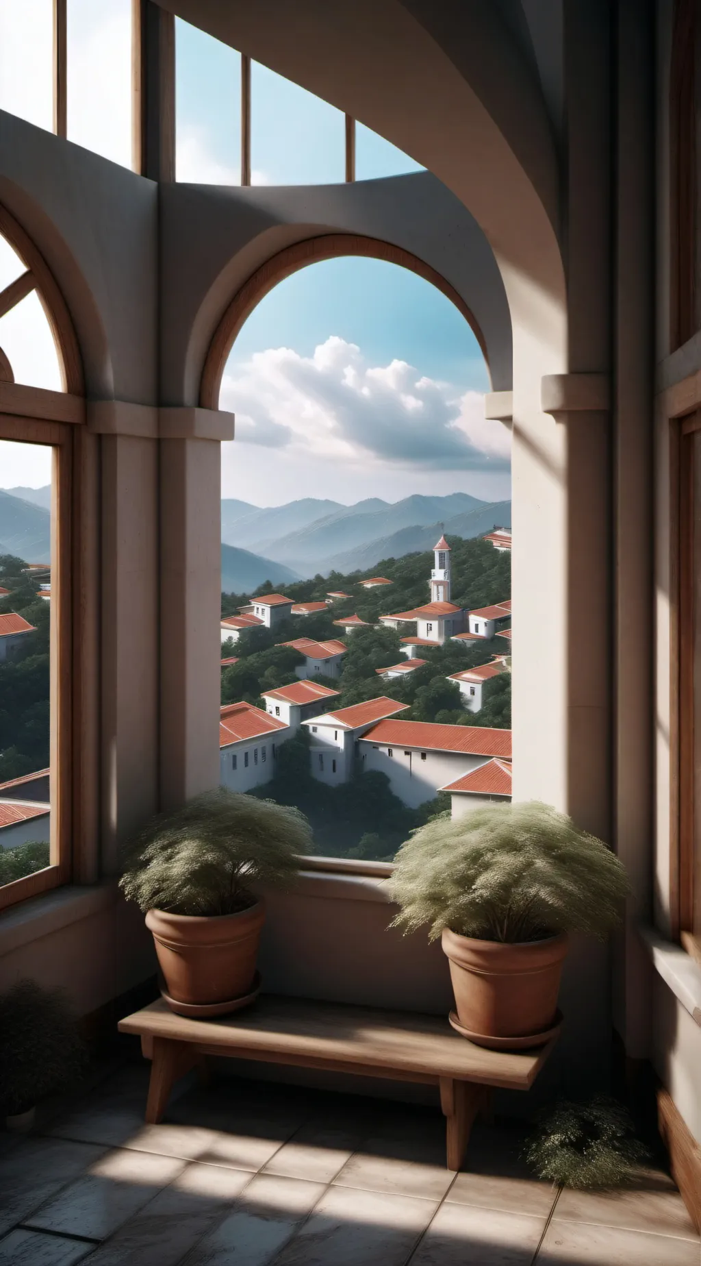 ai character: School 2 background