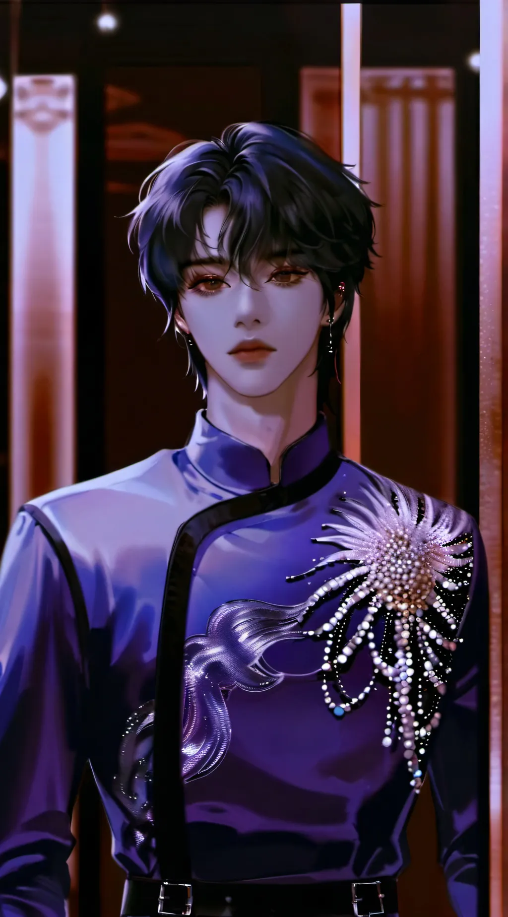 ai character: Kura background