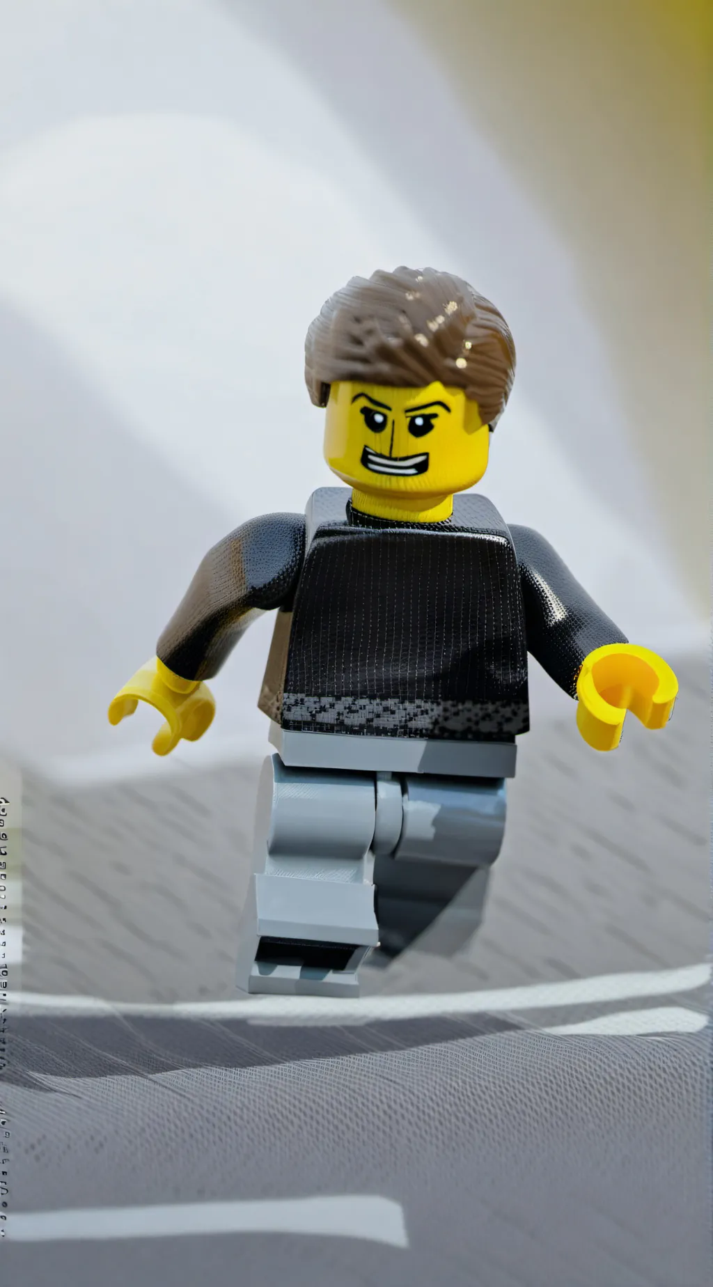 ai character: lego and Roblox  background