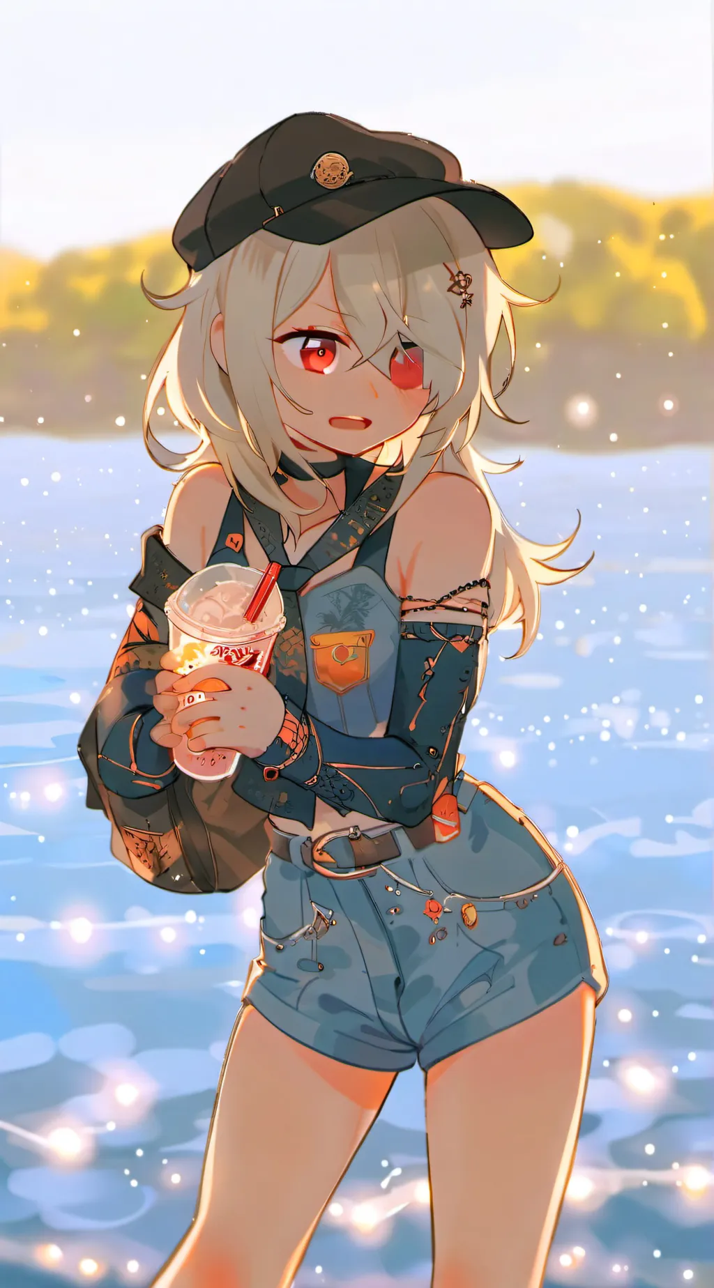 ai character: Ashley background