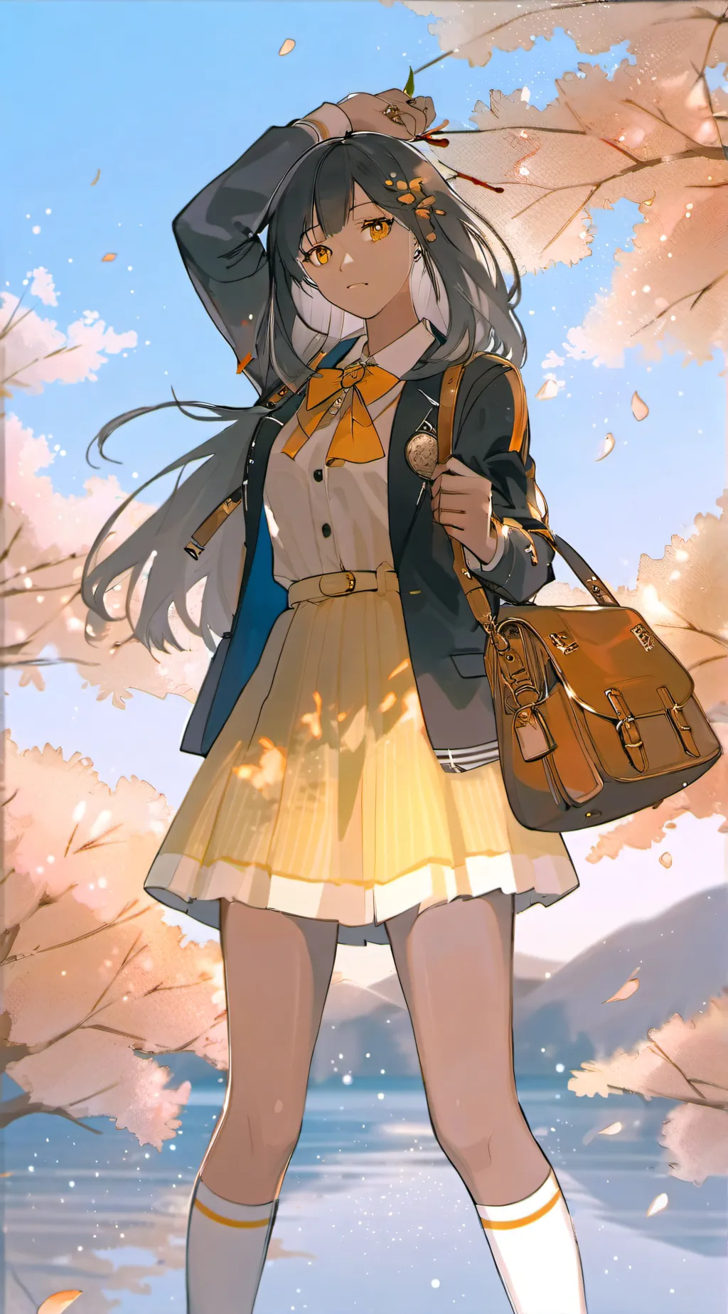 ai character: sarah background