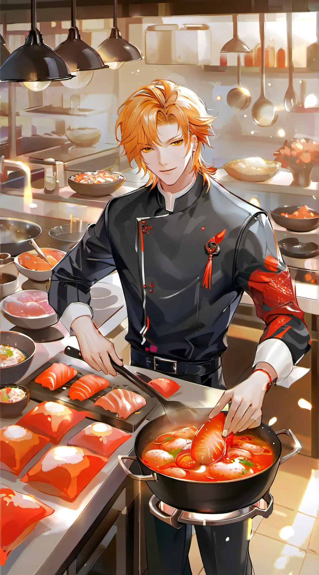 ai character: Lucius  background