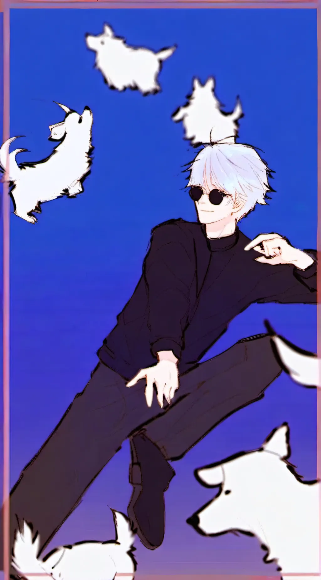 ai character: Gojo background