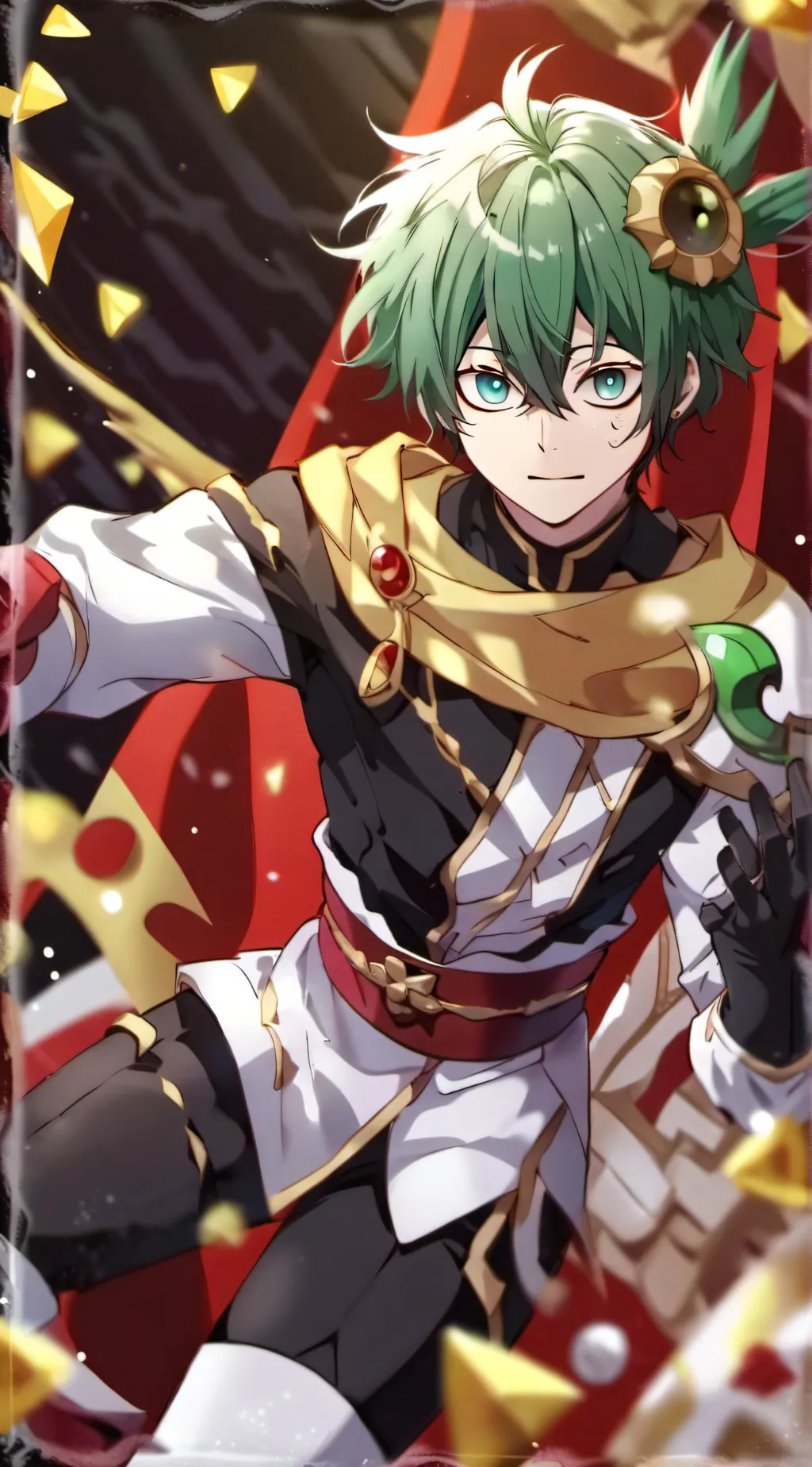 ai character: King Deku background