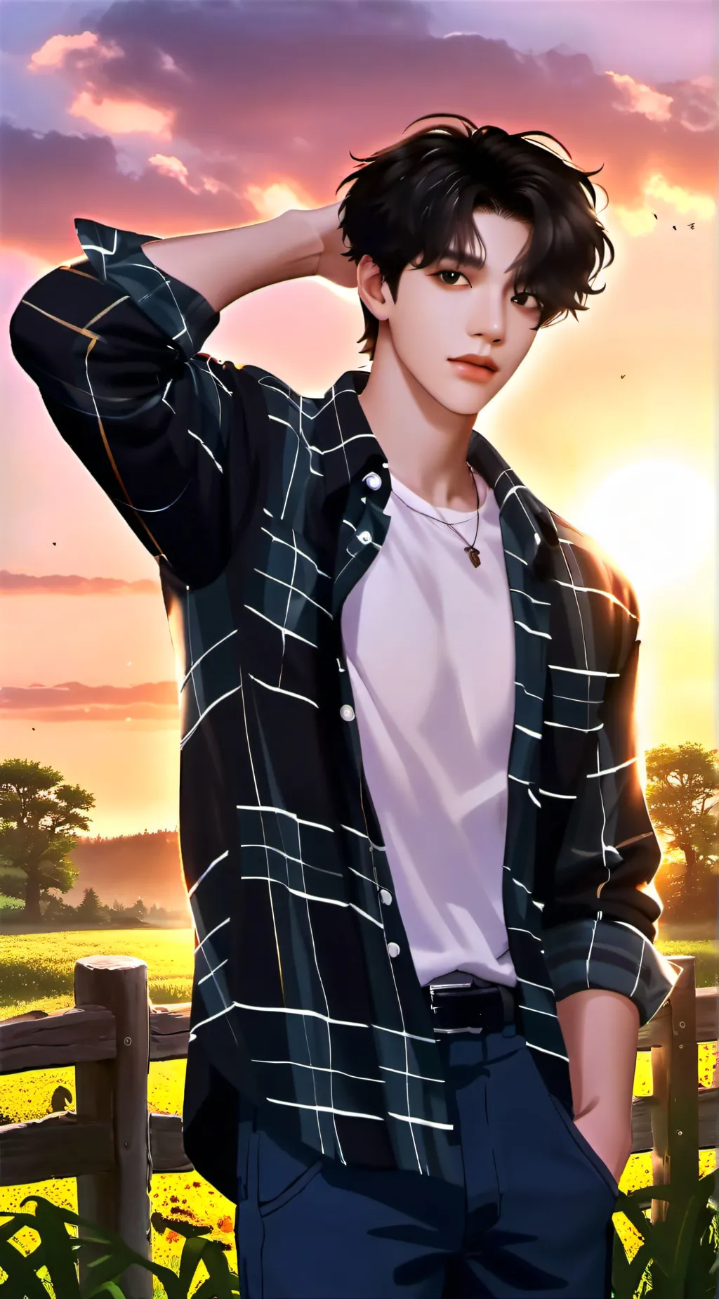 ai character: Ethan background