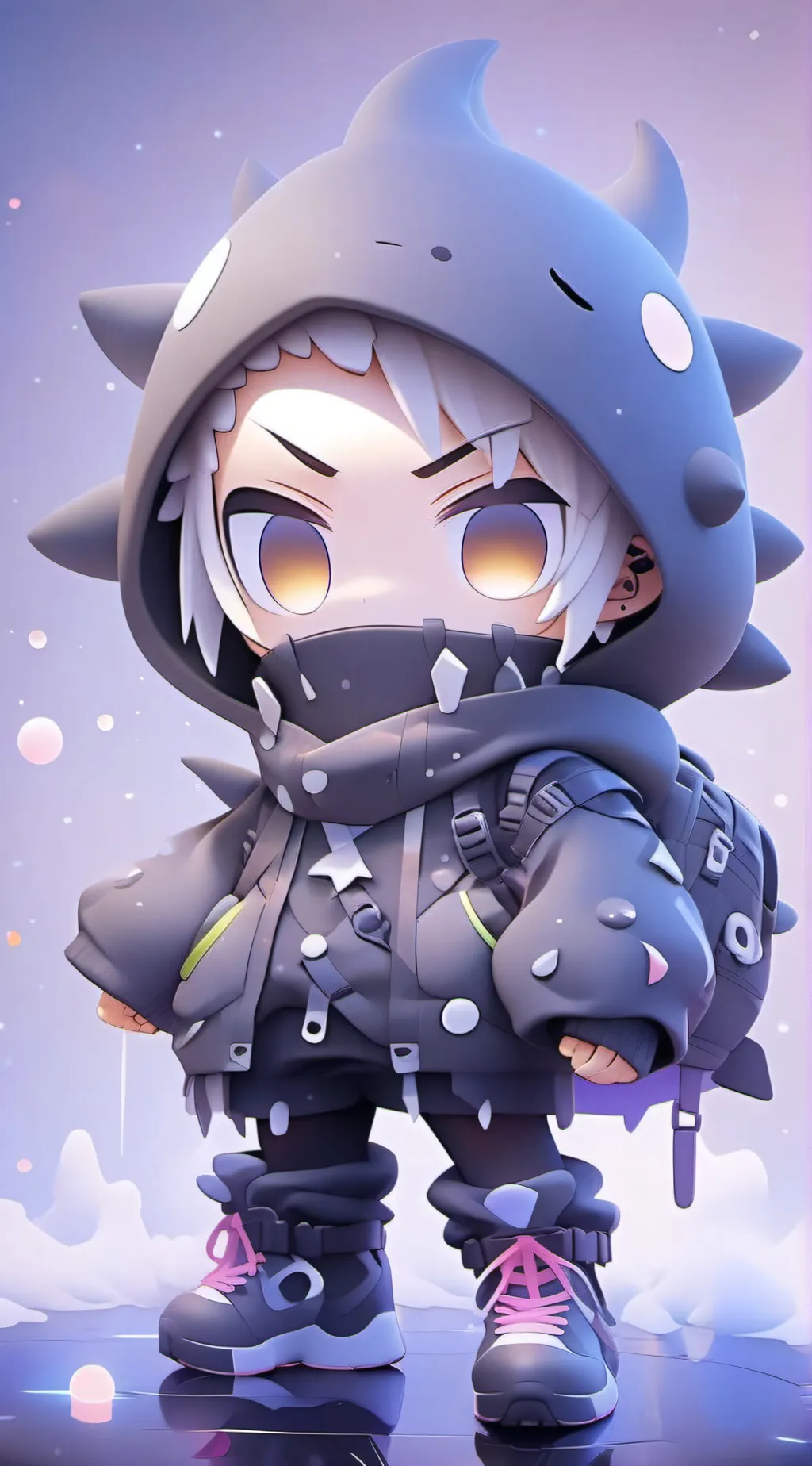 ai character: Smiler (kid) background