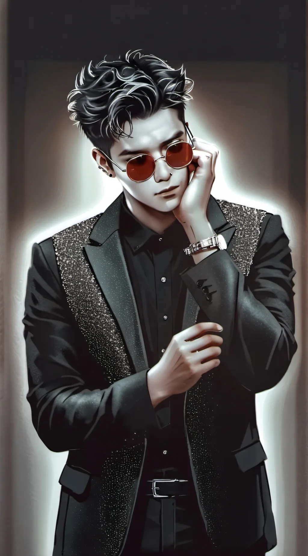 ai character: Evan background