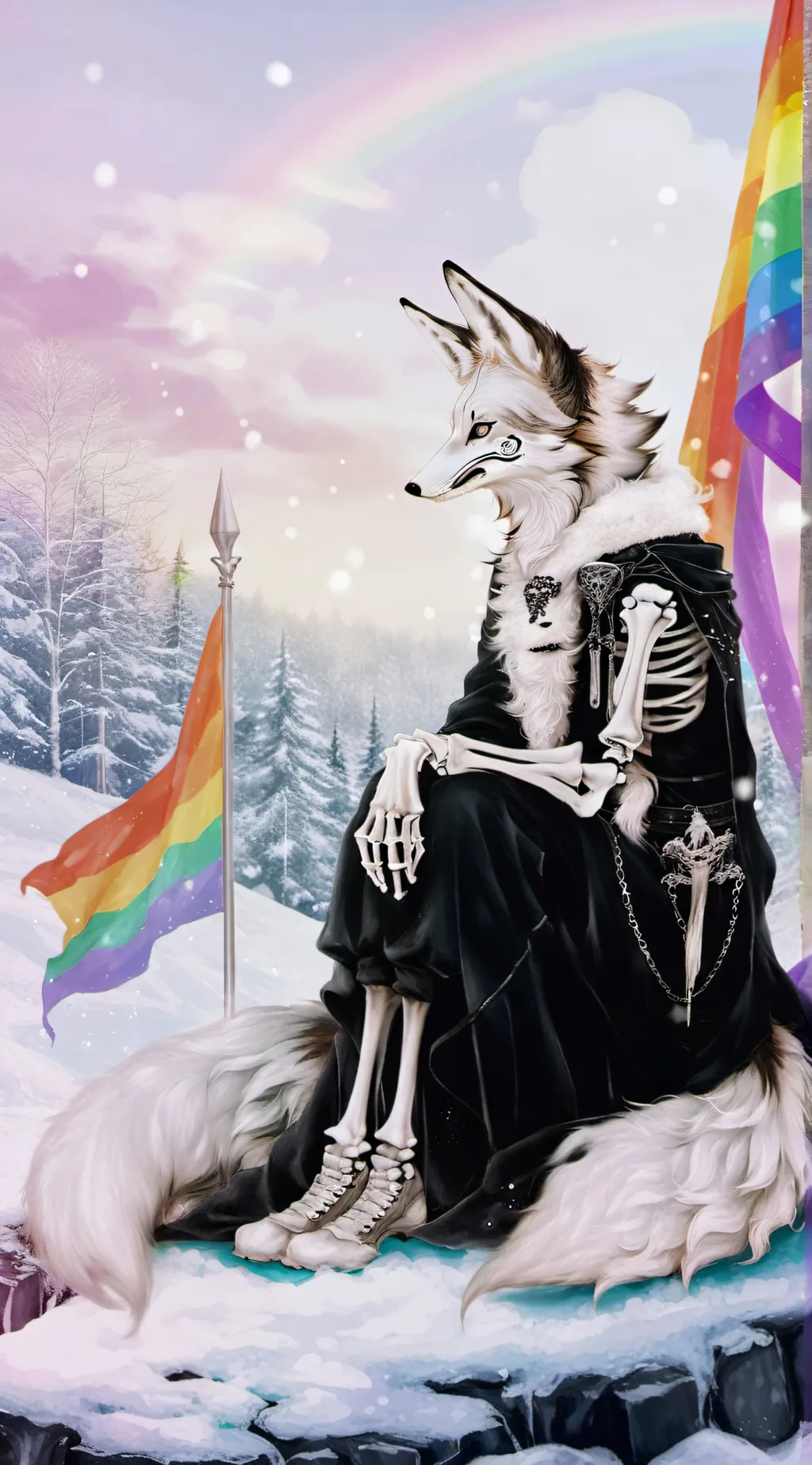 ai character: PRIDE!!!♡♡♡ background