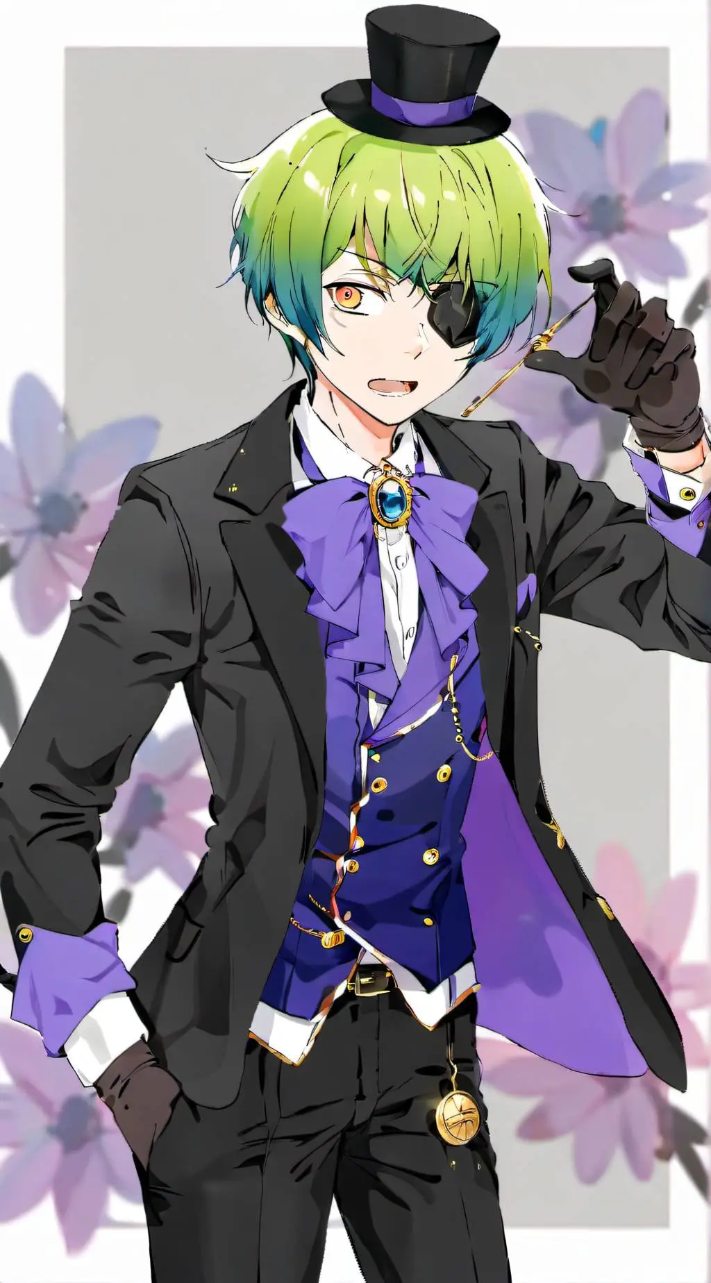 ai character: Foyer background