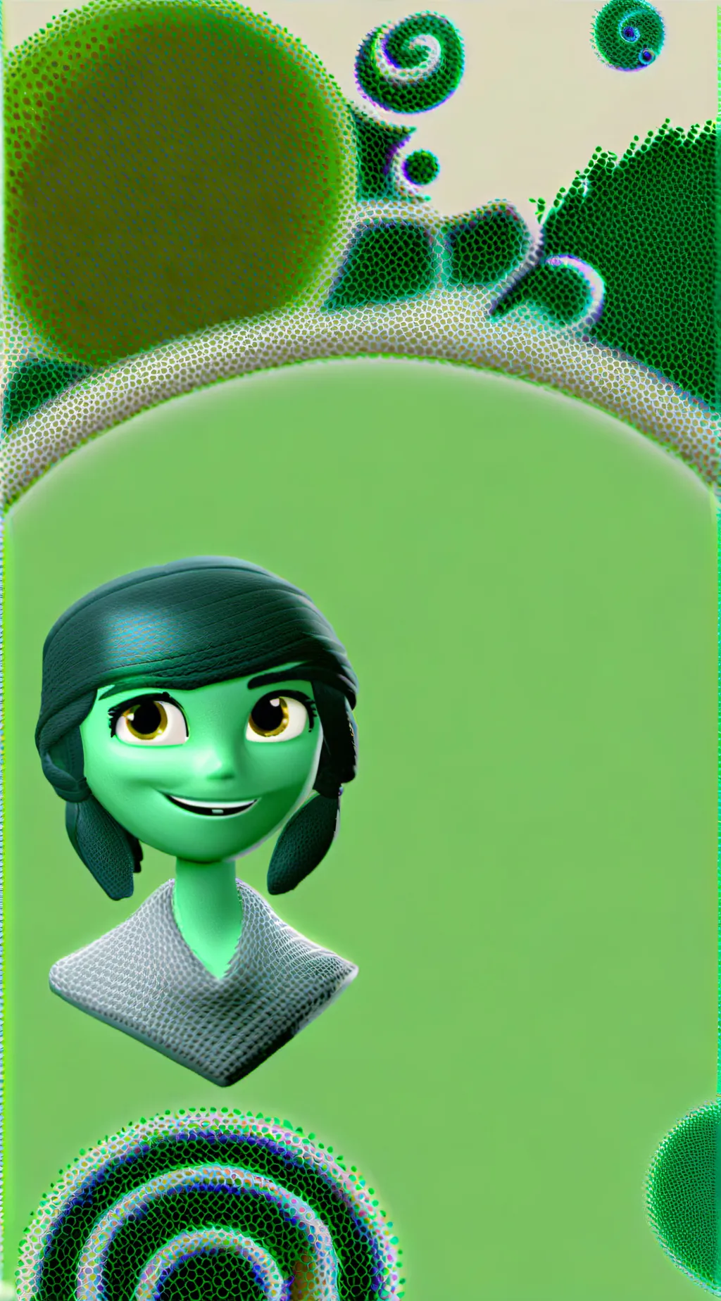 ai character: Desagrado  background