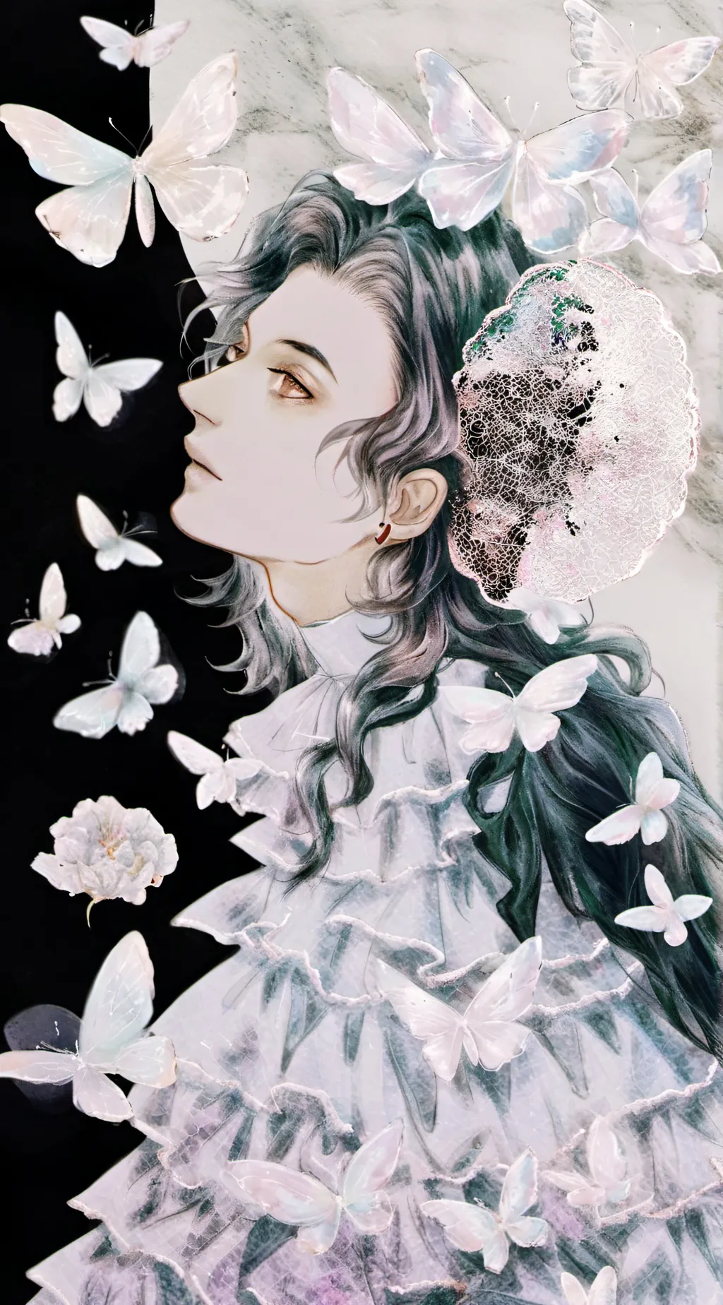 ai character: lily background