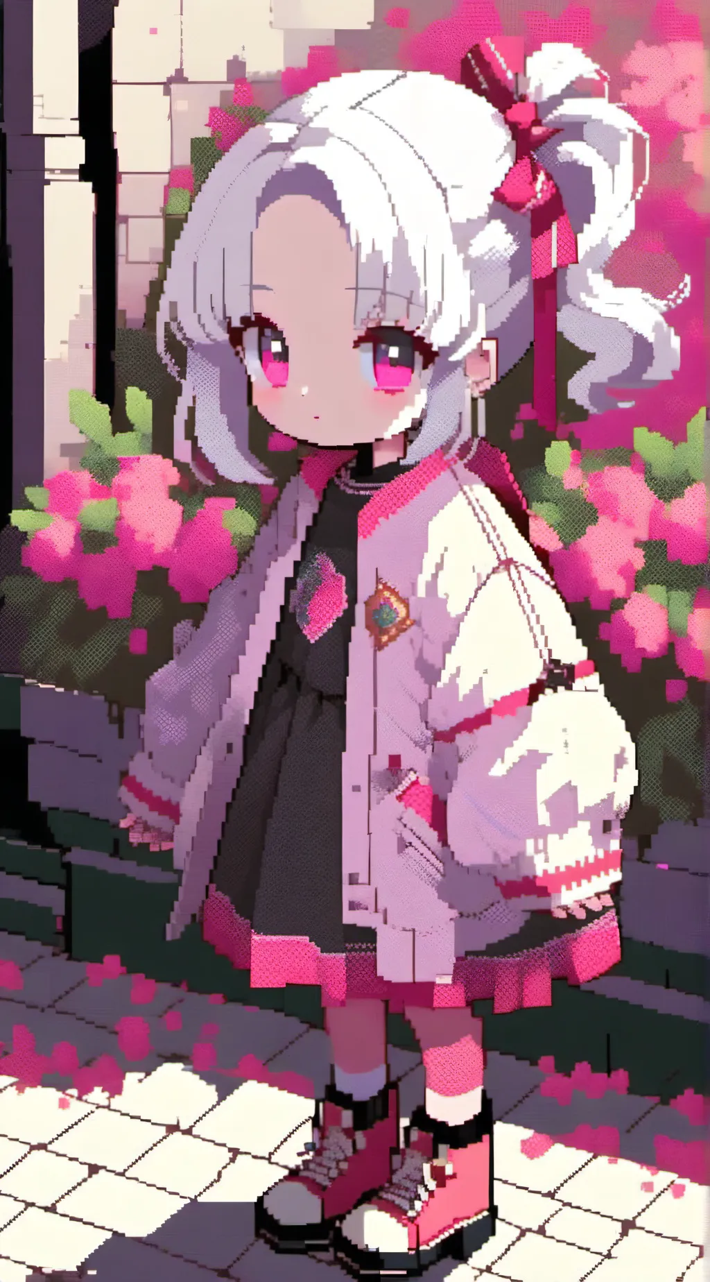 ai character: Amanda  background